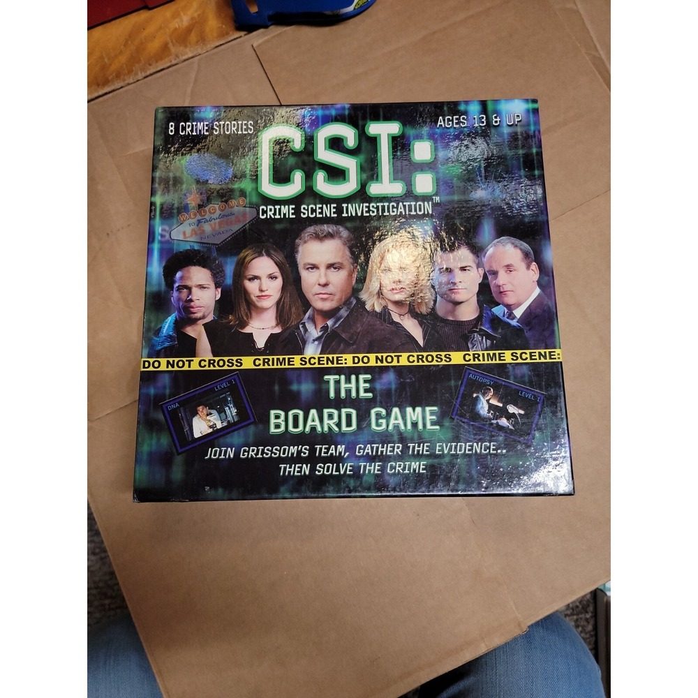 CSI: Crime Scene Investigation The Crime Game The Board Game